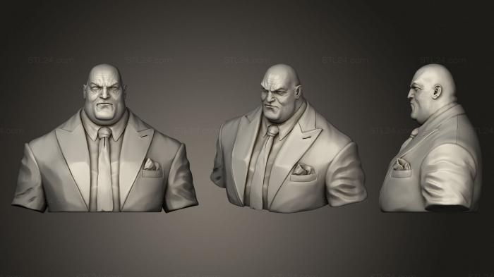 Figurines of people (Kingpin, STKH_0303) 3D models for cnc